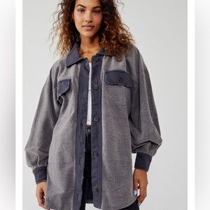 Free People Ruby Fleece Shirt Jacket